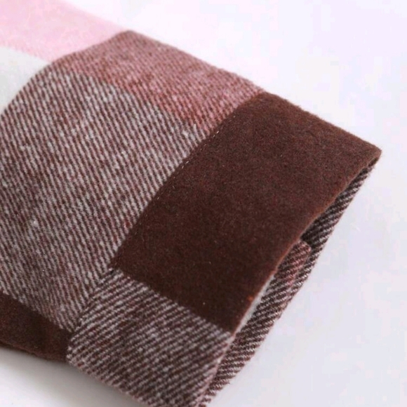 Plaid Over Coat - Picture 3 of 5